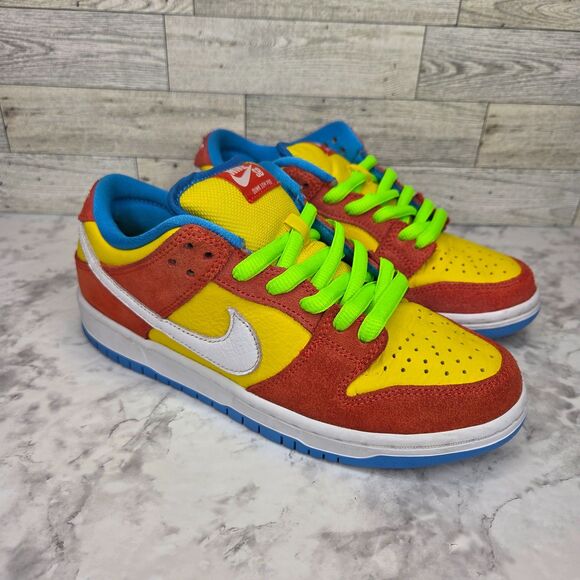 Nike SB Dunk Low Pro Bart Simpson Men's 6 Women's 7.5 BQ6817-602 - Picture 1 of 10